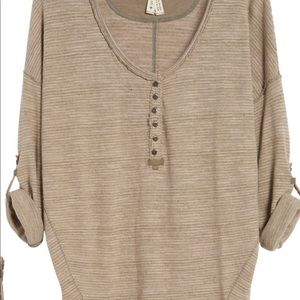 Free People Scoop Neck Top